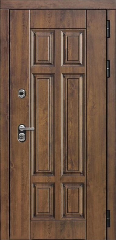 Входная дверь ДвериПРО Квадро ФЛЗ-649 капучино (зеркало) DPRO196796 внешняя сторона