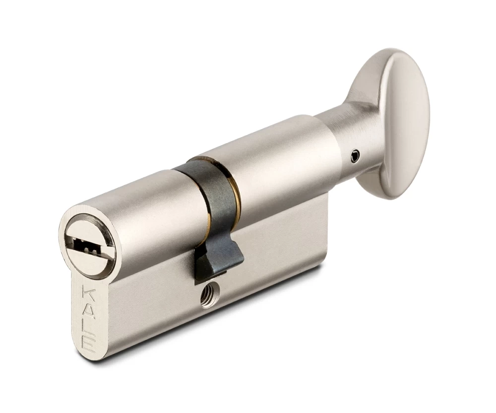 Фото Цилиндровый механизм с вертушкой 164 BM/75 (30+10+35) mm никель 5 кл.