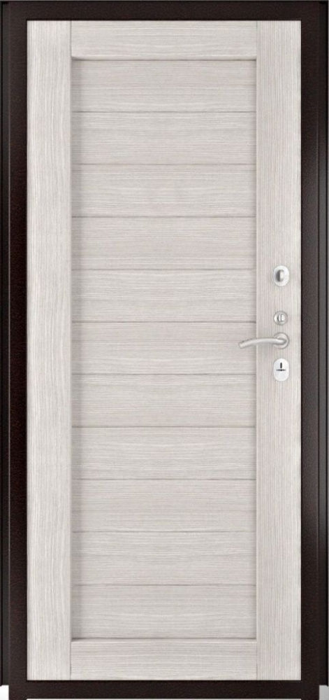 Входная дверь ДвериПРО L Термо Экошпон СБ-3 (16мм, капучино) DPRO195951 внутренняя сторона