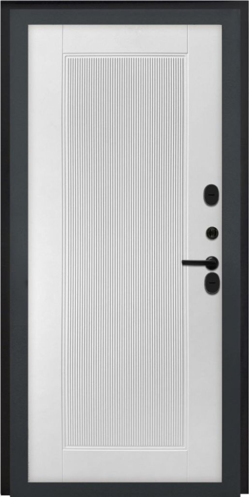 Входная дверь ДвериПРО Квадро ПВХ 10мм Астрод Velutto Bianco DPRO196740 внутренняя сторона