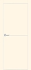 Межкомнатная дверь P-19 AL молдинг магнолия
